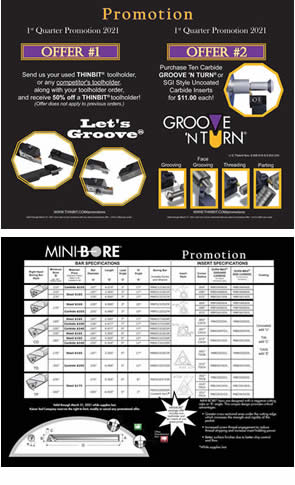 1st quarter promotions