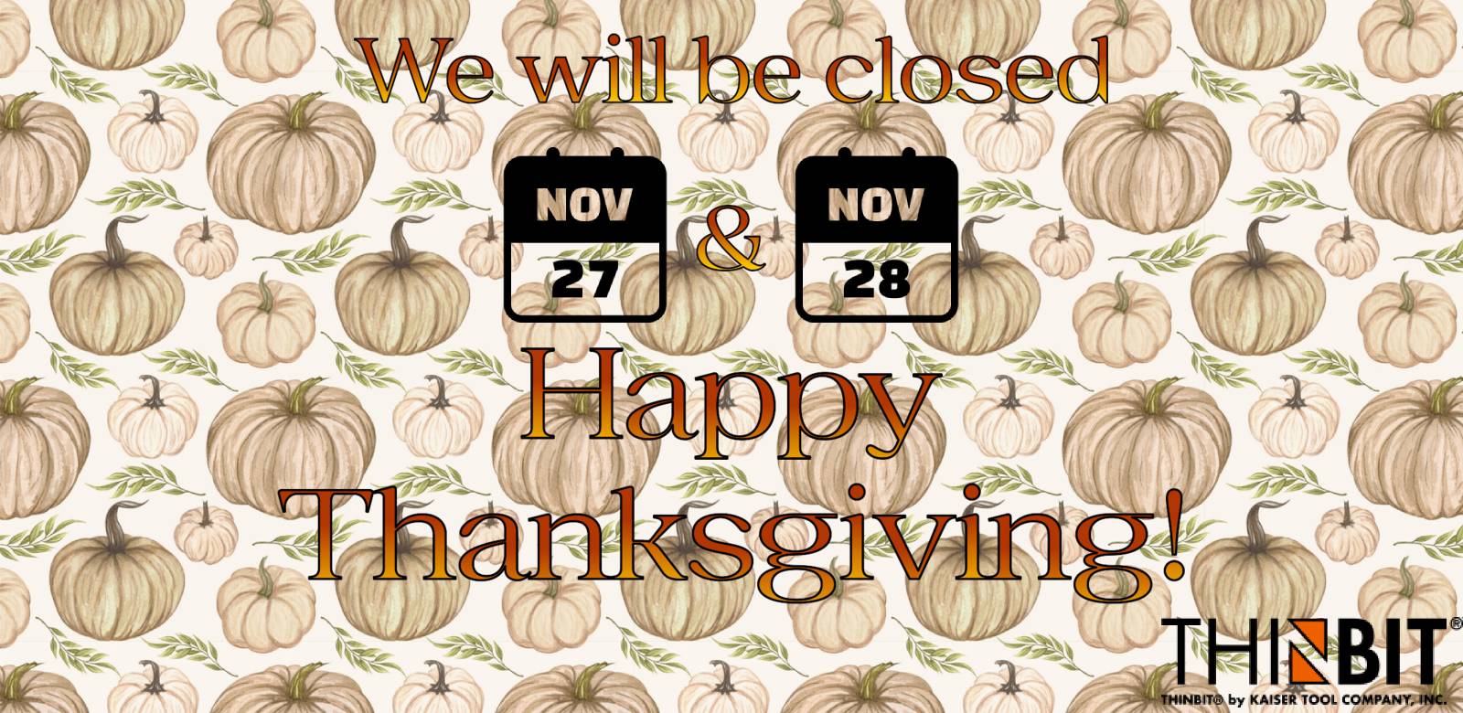 Halloween Closure 2025 Announcement